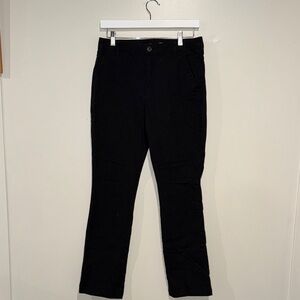 Old Navy Black High-Rise Flare Slacks